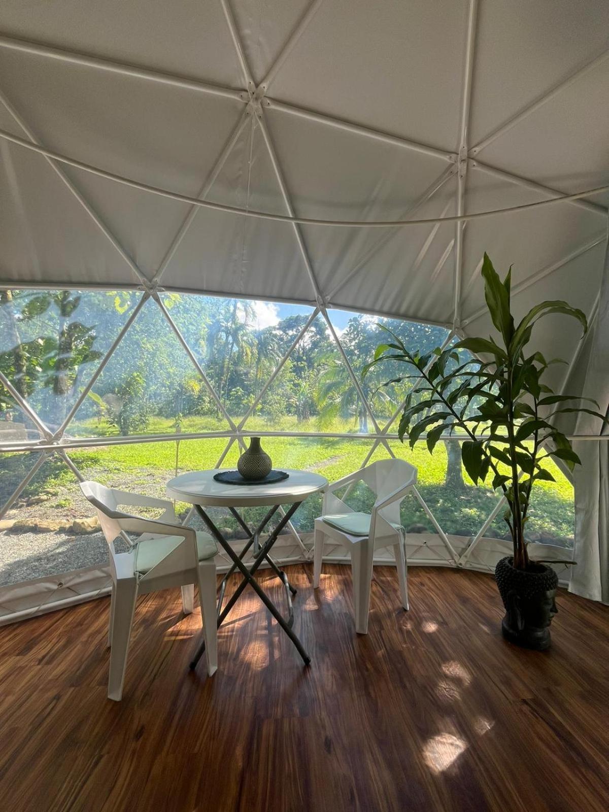 La Comarca River Glamping Dome Near Manuel Antonio Eksteriør billede